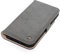 PORTER RILEY - Leather Case Compatible with iPhone SE 2022/20 and iPhone 8 / iPhone 7. Premium Nubuck Genuine Leather Stand/Cover/Wallet/Flip Case with [Card Slots] [Horizontal Stand] (Grey, Pink)