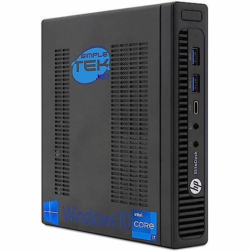 HP EliteDesk 800 G2 Mini PC Core i7-6700 3,4 GHz / 32GB RAM / 1TB SSD/Windows 10 Pro (Reacondicionado)