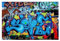 Bilderwelten Fototapete Jugendzimmer Colours of Graffiti 290 x 432 cm Vlies-Tapete XXL Premium Wandtapete Wanddekoration Wohnzimmer Schlafzimmer