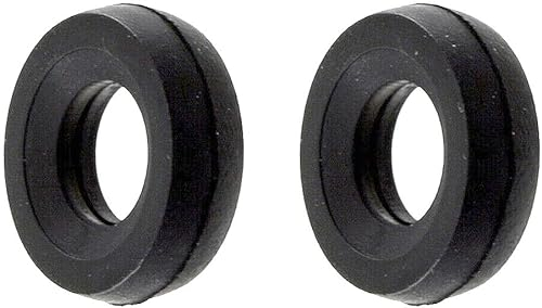 Coppia gommini Silent Block superiori - Ammortizzatore anteriore - P.iaggio Vespa PX PE Arcobalento Disco Cosa - CI0525