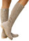 Stiefel Damen Stiefeletten,Westernstiefel,Schlupfstiefel,Ritterstiefel,Low Chunky Heels,Runde Zehe,Reißverschluss,modiesche,Gemütlich,Atmungsaktive,Damen Winterstiefel (1-Beige, 40)