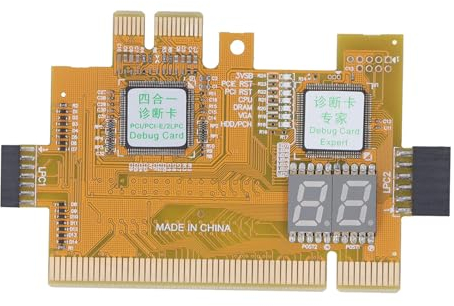 VBESTLIFE Scheda Diagnostica Desktop PCIE, Scheda di Debug PCI/PCI-E/2LPC, Scheda di Test della Scheda Madre della Scheda Grafica RAM CPU
