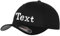 Flexfit Wooly Combed Basecap Bestickt mit Wunschtext (DE/NL/SE/PL, Alphanumerisch, XS, S, Black)