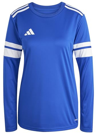 adidas Women's SQUADRA25 Jersey Long Sleeve, Team royal Blue/White, XXS