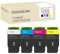 OGOUGUAN Tonerkartusche C2425 C2325, kompatibel mit Lexmark C2325 C2425 MC2425 MC2325 C2325dw C2425dw MC2425adw MC2325adw MC2535adwe MC2535 MC2640adwe (1, Ni) Gold/Magenta/Cycle Jahr / Gelb)