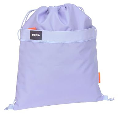 Bold Lässig Kinder Turnbeutel Sportbeutel mit Rucksackfunktion/School String Bag Bold Lavender