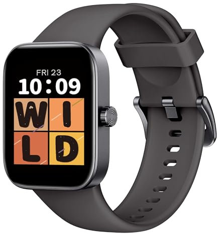 ASWEE Smartwatch Damen Herren, 1.85 Zoll HD-Display Smart Watch mit Bluetooth Anrufe, 200+ Sportmodi Fitness Tracker mit Herzfrequenz SpO2 Schlafmonitor, IP68 Wasserdicht Fitnessuhr für Android iOS