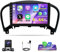 2G+32G Android 13 Car Stereo for Nissan Juke 2010-2014 with Apple Carplay Wireless Android Auto Sat Nav,Radio 2 Din with 9 Inch Touch Screen Bluetooth WIFI FM RDS+Backup Camera
