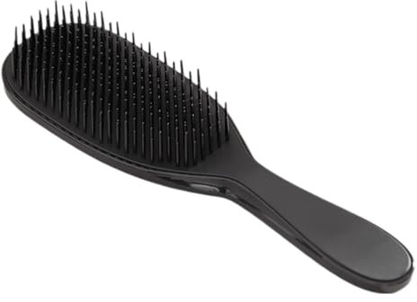 Kzouenzu Wet Detangler Haarbürste Für Feines Und Brüchiges Haar, Für Nasses Und Trockenes Haar, Entwirrt Alle Haartypen, Eliminates Knots & Reduces Breakage [Schwarz]