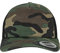 Flexfit Unisex 6606C-Camo Trucker Cap, woodcamo/blk, one Size