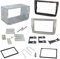 Sound-way Kit Montaggio Autoradio, Mascherina 2 DIN, Plancia Metallica, Adattatore Antenna, Compatibile con Alfa Romeo Mito 2008