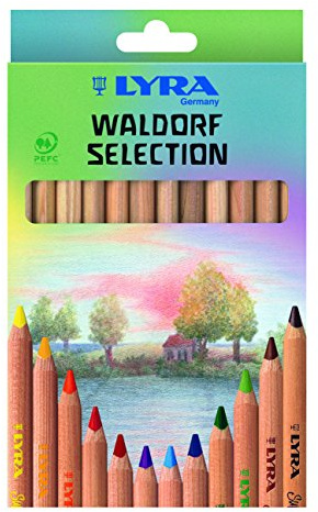 NEU Lyra Super Ferby Waldorf Selection 12 Stück