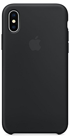 Apple MQT12FE/A - Silikon-Case für Apple iPhone X/Xs - Schwarz