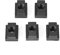 5 Pcs Dadi per cave a T, Dadi aT per finitura in ossido nero filettati con filettatura M8 / 10 Inseribili nelle cave a T nelle tabelle delle macchine utensili(M10)
