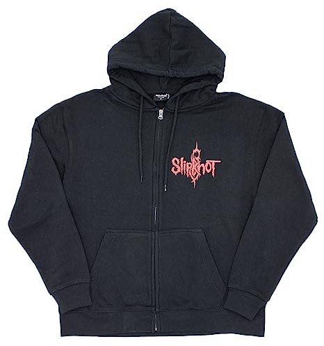 Slipknot Official 9 Point Star Hoodie (Black) - X-Large