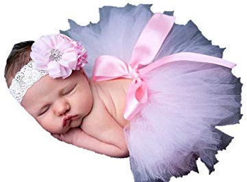 Matissa Newborn Baby Tutu Clothes Skirt Headdress Flower Photo Photography Prop Outfit costume