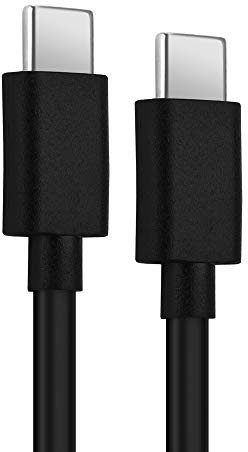 CELLONIC Cable USB Datos 1m Compatible con Logitech Craft/MX Master 3 / MX Keys/MX Anywhere 3 Cable de Carga USB C Type C a USB C 3.0 3A (PD 60W) Negro conexión USB PVC