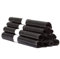 Sac Poubelle - Sacs Poubelle - Rouleau de Sac Poubelle - Sac poubelle Qualité Professionnelle - Sac Poubelle 160 L Noir - 45 microns - Carton de 100 Sacs