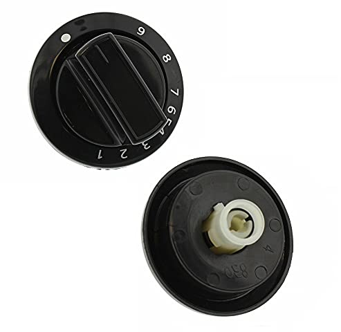 sparefixd Black Knob to Fit Beko Oven