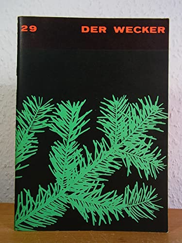 Der Wecker. Schülerzeitung der Hansaschule Hamburg-Bergedorf. Ausgabe Nr. 29, Dezember 1961