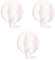 PLUS PO ZahnbüRstenhalter Elektrische ZahnbüRste Halterung Elektrische ZahnbüRste Wand Montiert Zahnbürste Halter Zahnbürste Veranstalter White,3PCS