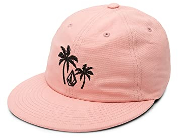 Volcom Damen Stone Wonder Adjustable Back Strap Dad Hat, Hazey Pink, One Size