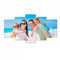 LZIMU Custom Pictures Prints Personalisiertes Foto auf Leinwand 5 Paneele Individuelles Kunstposter für Schlafzimmer Wohnzimmer Wohnkultur(Kein Rahmen(100x55cm))