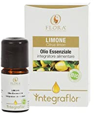 FLORA Integraflor Limone 5 ml, BIO-CODEX utile per favorire la funzione digestiva, l'eliminazione dei gas e per regolare la motilità gastroinestinale
