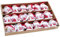 Spetebo Weihnachtsmann Wichtel zum hängen - 24er Set - Wichtel hängend als Deko zur Weihnachtszeit - Baumschmuck Tannenbaum Christbaum Schmuck