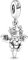 BEEUVIP Damen Magic Flying Dragon Dangle Charm Anhänger für Armband 925 Sterling Silber Geburtsstein Charms Beads passend für Armband