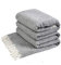 LYHome Merino Decke - Kuscheldecke Tagesdecke Sofa Wolldecke, Blanket Überwurfdecke Sofadecke Wohndecke, Flauschige Couchdecke Merinodecke, Flauschig Warm Plaid (140x200 cm | Grau mit Weiß Rauten)