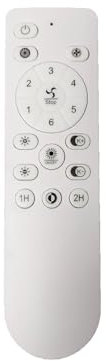 Control remoto de luces de ventilador de techo