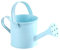 Arrosoir pour enfants, petit arrosoir en métal, arrosoir pour enfants avec poignée, mini arrosoir antirouille, arrosoir portable pour intérieur et extérieur pour garçons et filles, bleu clair