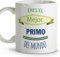 LolaPix Regalos familia. Tazas personalizadas. Tazas de cafe. Regalo personalizado con nombre. Regalos primos. Taza cerámica 330 ml.