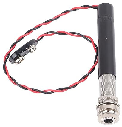 Kit de Micro de Guitare Acoustique, Kit de Micro de tonalité de Volume Réglable, Kit de Micro de tonalité de Volume Réglable, Tube de Stylo de Guitare Acoustique pour Micros de