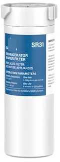 Filtro For L'acqua Del Frigorifero, Compatibile Con Il Filtro For L'acqua Del Frigorifero GE XWF (non XWFE), 1-3 CONFEZIONI(1pcs)