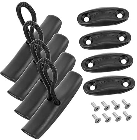 SUPVOX 4set Kayak Carry Handle Rope for Kayak Canoe Luggage Handle Replacement Kit