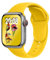 ELETTRONEO SBC1 Cinturino per Apple Watch Ultra 2 49mm, Serie 10 46mm, 9 8 7 45mm 41mm, SE 6 5 4 44mm 40mm, 3 2 1 42mm 38mm Donna Uomo Band Bracciale Sport Silicone, Limone giallo