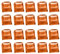 FUUGlan 20 teclas de altura 1 x teclas de cristal transparente para interruptores MX Gaming Keyboard amantes de los juegos