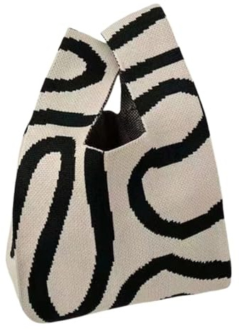2025 Borsa da polso da donna con nodo lavorato a mano, borsa da polso lavorata a maglia, carina, souvenir di nozze/regalo per feste, One Size