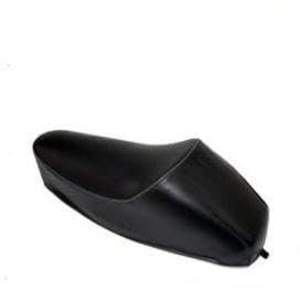 SELLA GOBBA COLORE NERO PIAGGIO VESPA 50 SPECIAL CON BORDINO GRIGIO