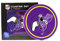 The Northwest Company Herren NFL Minnesota Vikings Helm Logo Untersetzer, 4er Pack, lila, 4,5