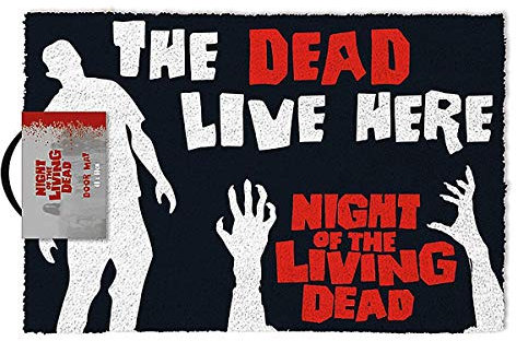 Night of the Living Dead Fußmatte 40 x 60 cm – Die Nacht der Toten Vivants, Mehrfarbig, 40 x 60 x 1, 4 cm