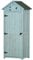 Outsunny Armoire de Jardin extérieur abri de Jardin en Bois abri pour Outils 3 étagères 2 Portes loquets Toit Pente bitumé Rangement et Stockage extérieurs pour terrasse 77 x 54 x 179 cm Gris
