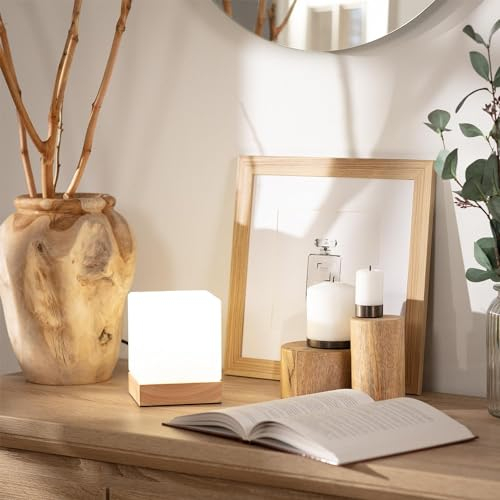 LEDKIA LIGHTING Tischlampe Retilles Weiß für Wohnzimmer, Küche, Schlafzimmer