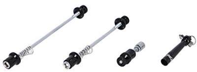 XLC QR-L08 Schnellspannset, diebstahlgesichert, schwarz (1 Set)