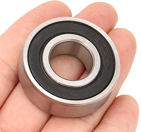 Elprico 6202-2rs Kugellager, 10 Stück 15x35x11mm Doppelseitige, mit Gummi versiegelte, kugelversiegelte Stahlkugellager mit tiefer Nut