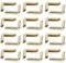 100 Piezas Protector de Esquina de Libro Retro, Protector de Esquina de decoración Vintage Dorado para Libros, álbumes de Fotos, Menús, Carpeta de Archivos de Cuaderno
