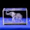 YATOSEEN 3D Laser Kristall Elefanten Ornament-Figur Geschenke, Heimdekoration, Basteln, Elefant, Geschenkideen für Elefantenliebhaber, Freundin, Ehefrau, Mutter, Paare, Jahrestag