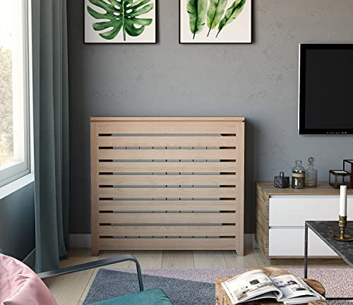 Couvre radiateur en bois massif. Plusieurs mesures. Nous faisons également sur mesure. Consultez info@greca.info (124 x 19 x 87)